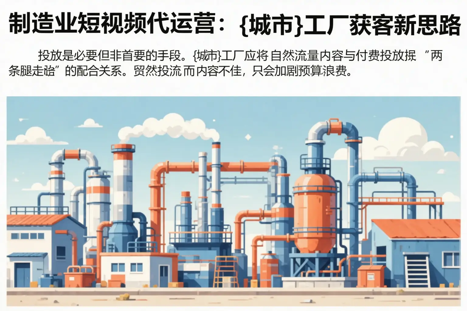 制造业短视频代运营：夏邑工厂获客新思路